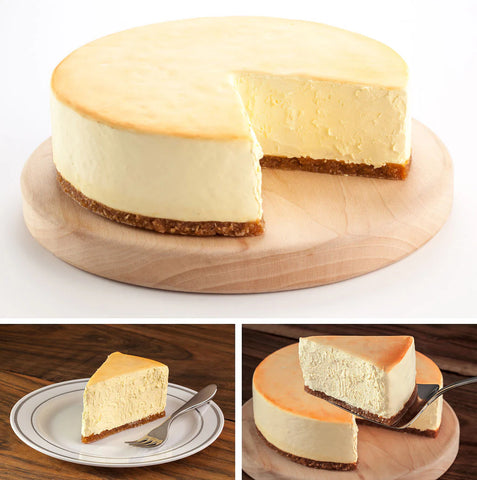 DAIRY - FREE CHEESECAKSE CASE OF 6 -UNSLICED